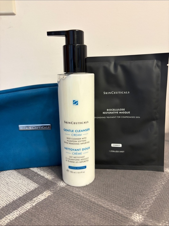 SKINCEUTICALS Other - Skinceuticals Gentle Cleanser Cream 6.4 oz + Biocellulose Masque & Bag New